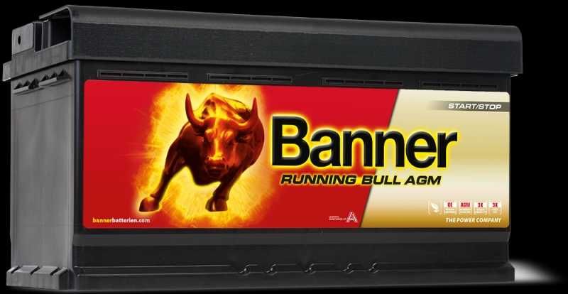 Akumulator 95Ah 850A Banner AGM Start Stop 603x275x233 BMW Mercedes
