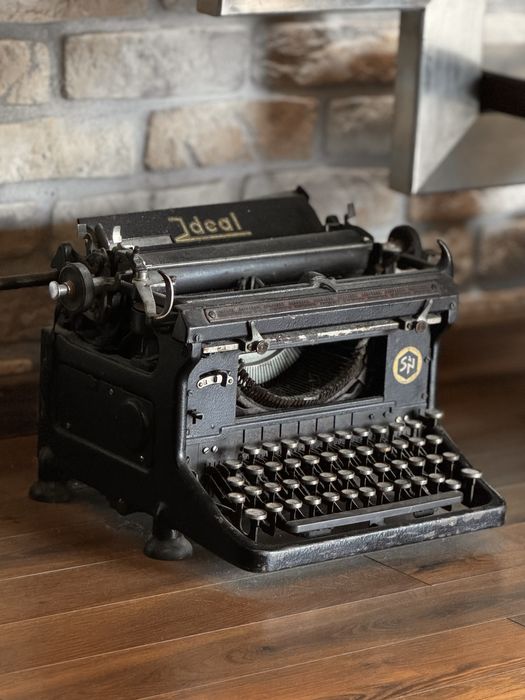 Maszyna do pisania Ideal stara antyk