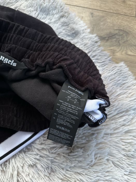 НОВІ Штани ВЕЛЮР Palm Angels Black Velour | Брюки бархатные  Пальм енджилс палм pants/бархатні/