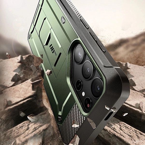 Supcase Unicorn Beetle Pro 2-set Galaxy S24 Ultra Guldan