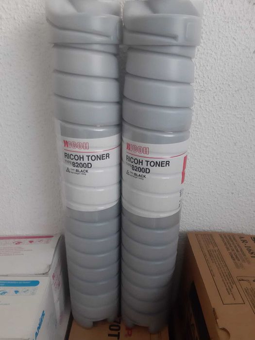 Toner RICOH Type 8200D | 3210 D | Type L1 mangenta Cyan & preto - NOVO
