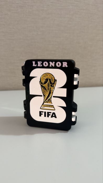 Caixa para Cromos FIFA Personalizada em Impressão 3D
