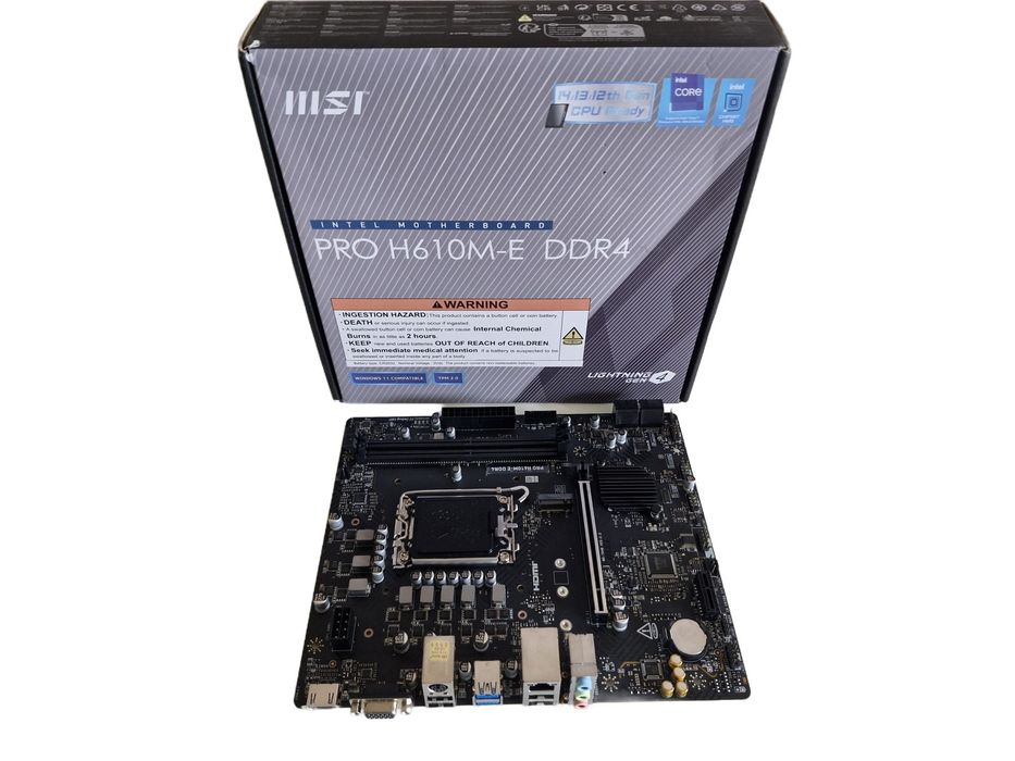 Msi Pro H610M-E Ddr4 Socket 1700 Płyta Główna