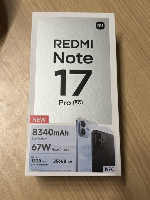 XIAOMI Redmi Note 17 Pro 6+6/256 5G