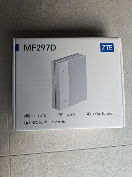 Nowy Router ZTE MF297D T-Mobile | Fabrycznie zapakowany | Poznań