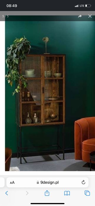 Witryna, komoda kredens Dutchbone loft