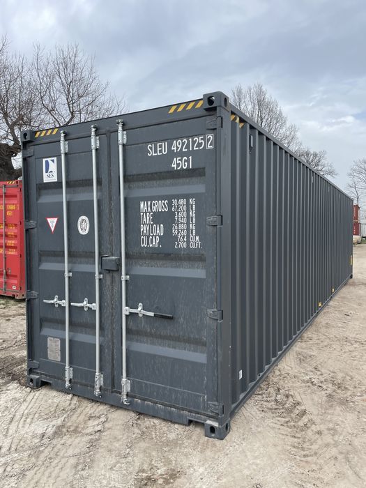 Kontener Morski 40hc OW 2024 antracyt 7016