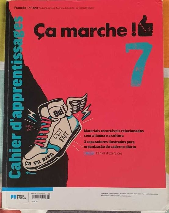 Francês - Magie des Mots 7º + Ça marche ! 7.º Ano cadernos