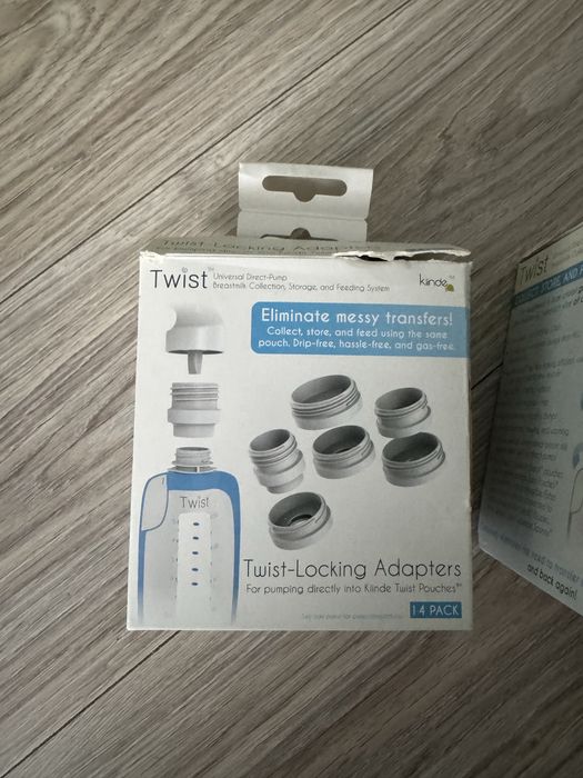 Kiinde Twist Pouches jednorazowe woreczki z zakretkami i adaptery