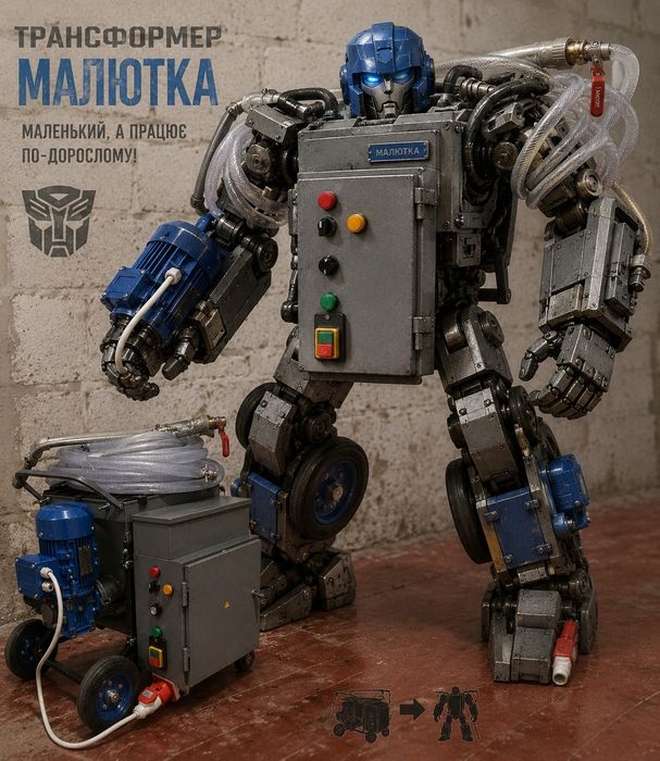 Шпаклівочна, штукатурна машина