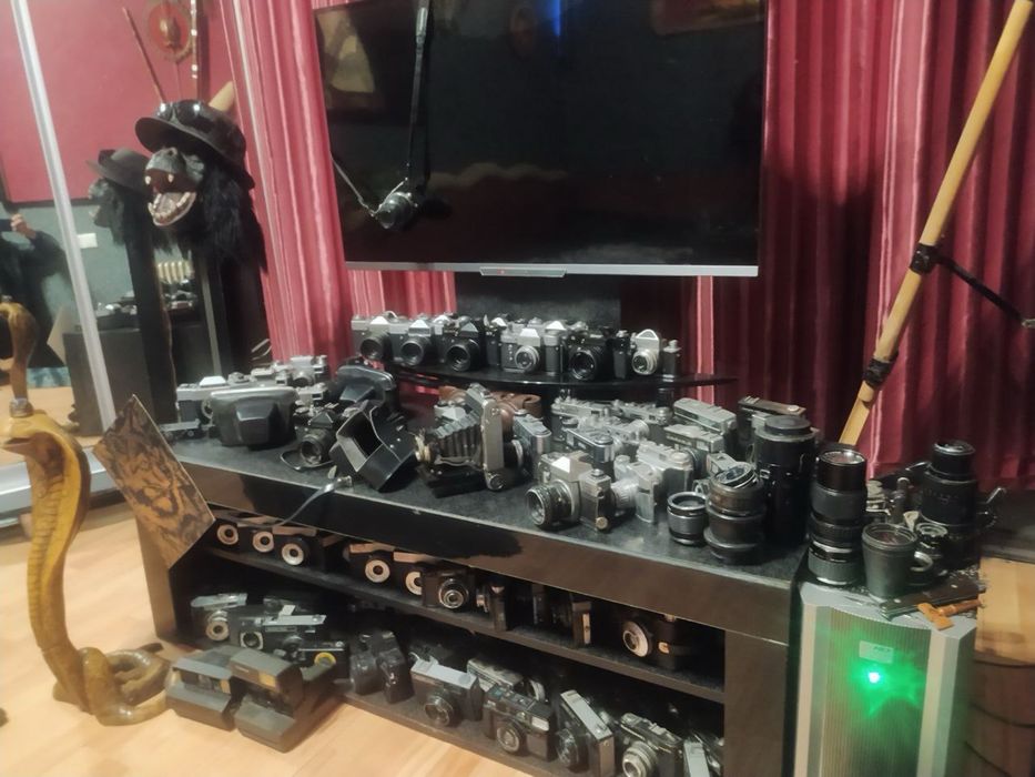 Колекція ретрокамер, відеокамер