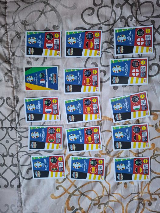Mais de 90 topps Match attax UEFA Euro 2024
