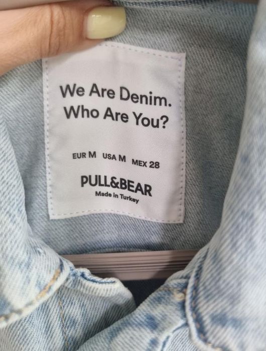 Pull&bear джинсовое платье м zara зара