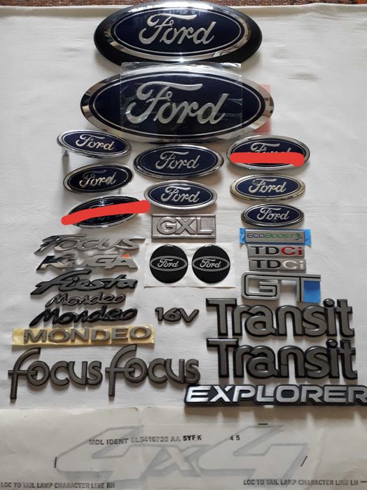 Эмблема  Ford Fusion/ Focus/ Fiesta /Transit /Mondeo/ F-150  Оригинал