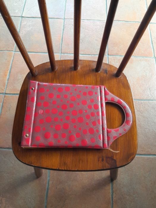 Bolsa plastificada, vintage , para discos.Da "Ambar"