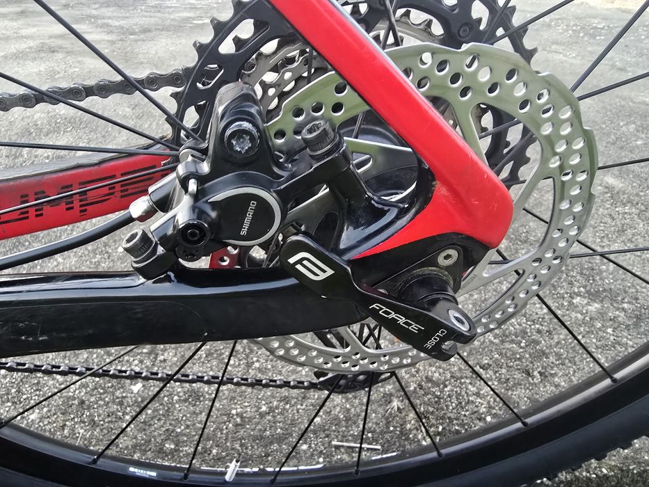 Bicicleta btt carbono
