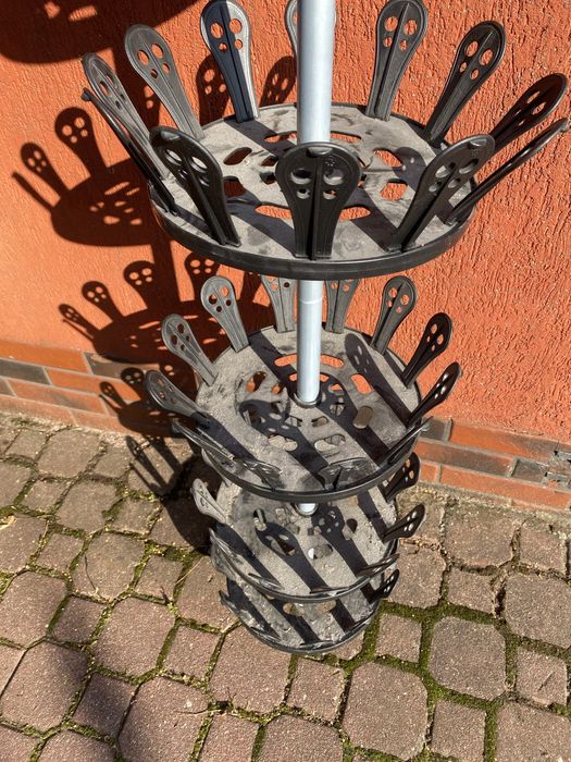 Stojak stelaż na buty rozporowy sufit podłoga