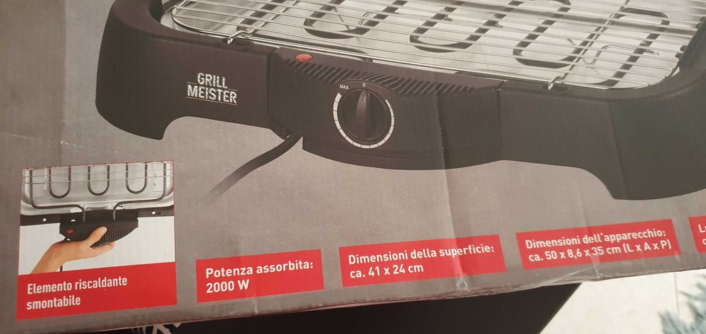 Grelhador  Electrico Novo