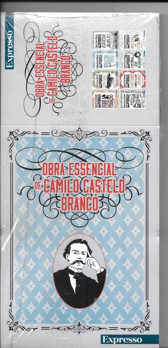 Camilo Castelo Branco 8 livros bolso com caixa arquivadora