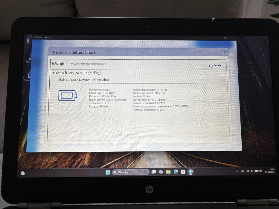 HP Pavilion 15 i5-8300H / GTX 1050Ti / 16GB RAM / 480GB