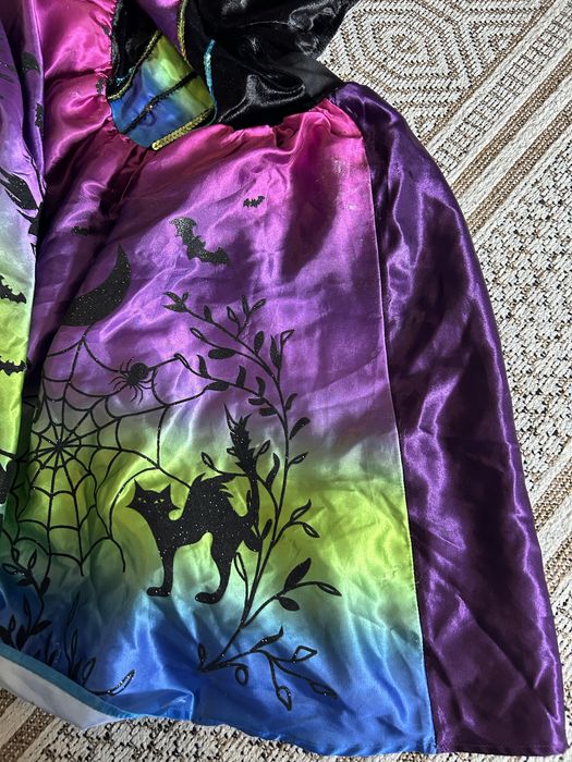 Карнавальний костюм сукня відьмочка  6-8 років. На Хелоуін Halloween