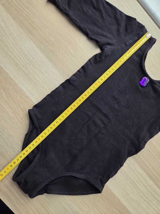 Body baletowe czarne 128