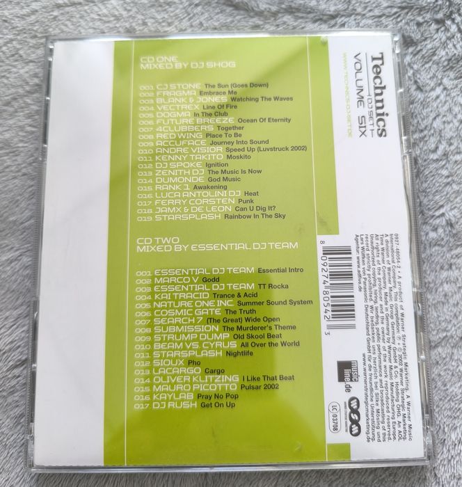 TECHNICS DJ SET vol.6 Unikat stan perfekcyjny