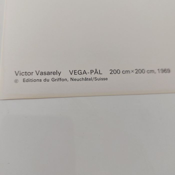 Vintage Vasarely litografias