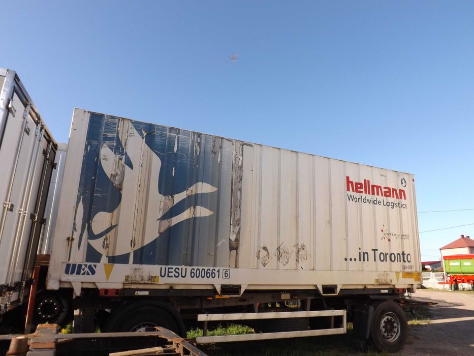 kontener bdf garaż na budowę 7.3m