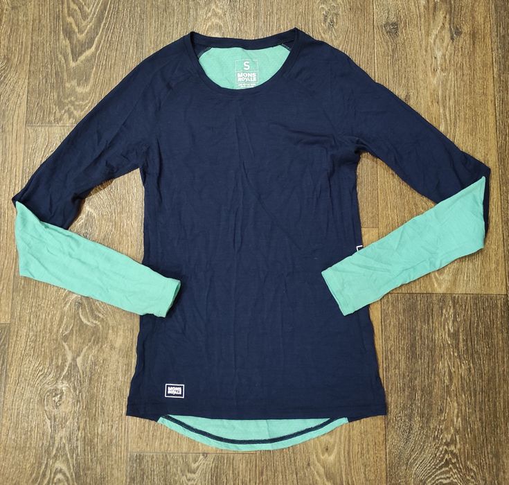 S Mons Royalе merino wool оригінальна жіноча термо кофта, лонгслів