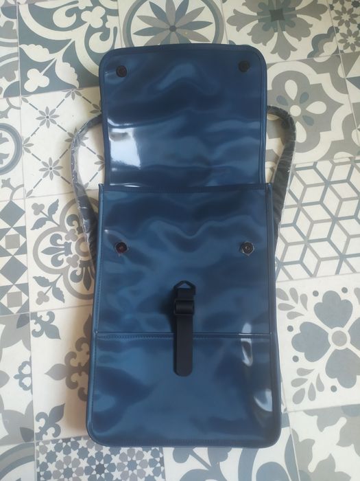 Plecak miejski Rains Backpack Mini W3 Sonic nowy granatowy