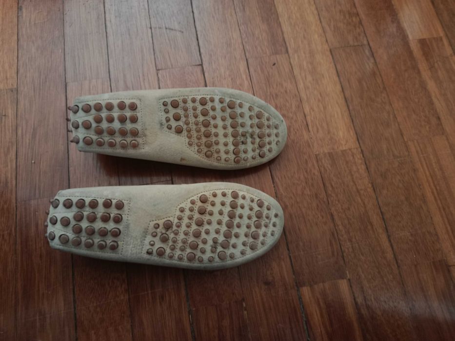 Mocassins cor bege