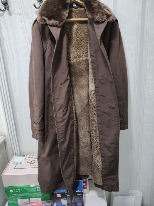 Пальто чоловіче на хутрі