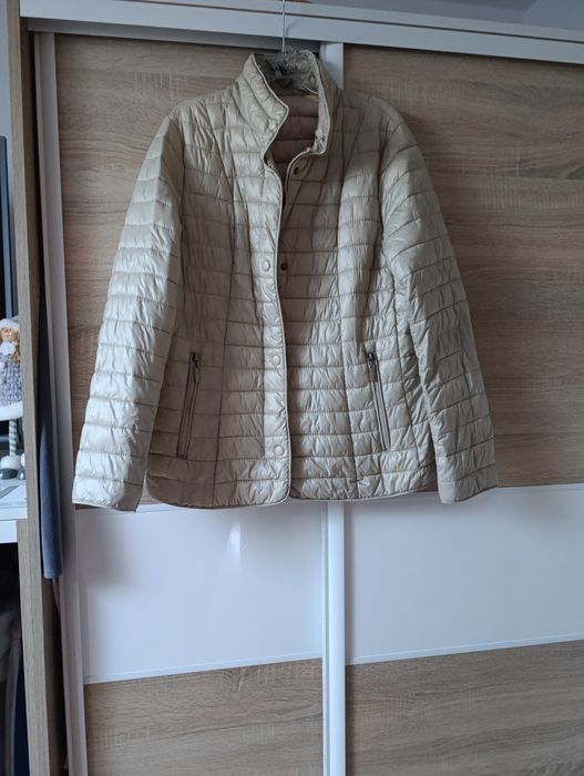 Kurtka damska beżowa
