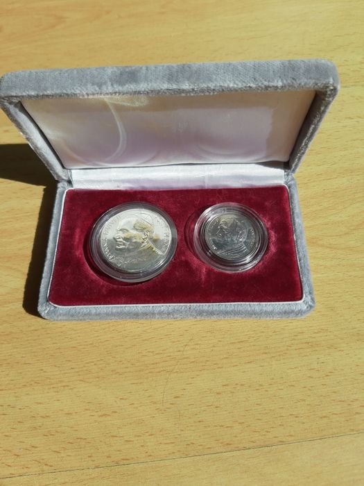 Medalhas Comemorativas em Prata  João Paulo II
