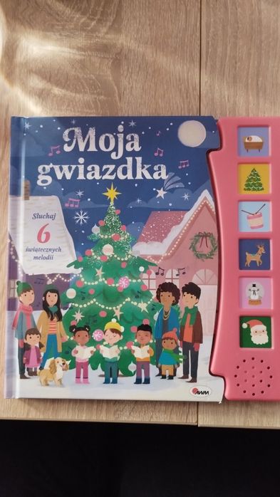 Książeczka z panelem dźwiękowym moja gwiazdka święta