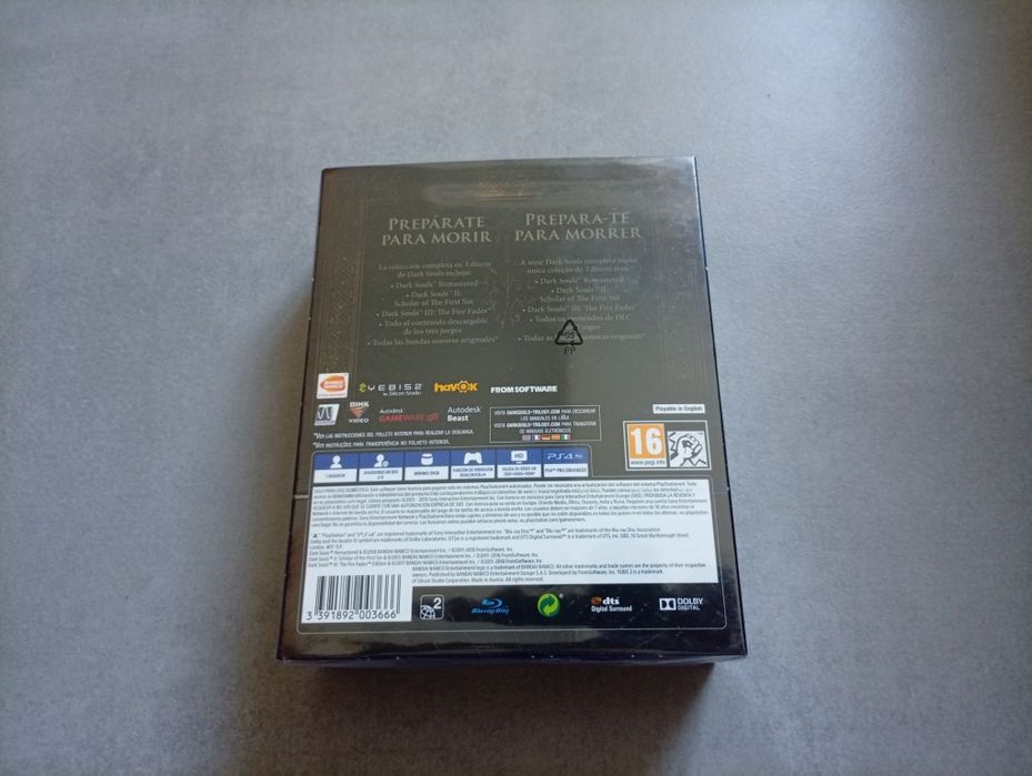Dark Souls Trilogy - PS4 Novo e Selado