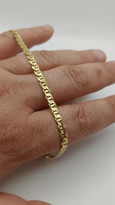 Złota Bransoletka Gucci 20,5cm Pr.585 Nowa Zapraszamy