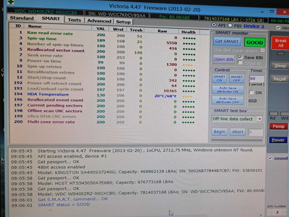 Жорсткий диск WD BLUE 4TB 3.5
