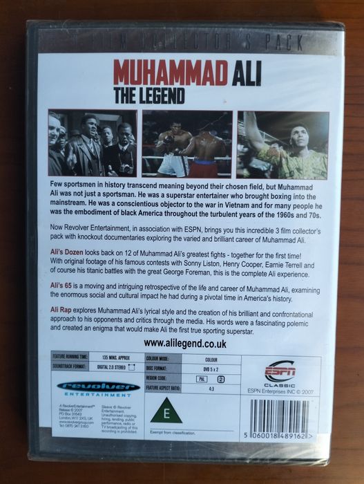 DVD Muhammad Ali The Legend
