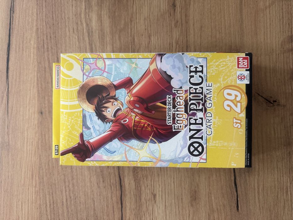 One Piece Card Game: Starter Deck - Egghead ST-29 EN c/ Booster Novo