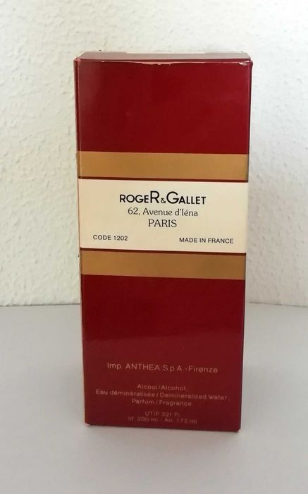 Roger & Gallet Extra Vieille Eau Cologne Jean Marie Farina, 200 ml