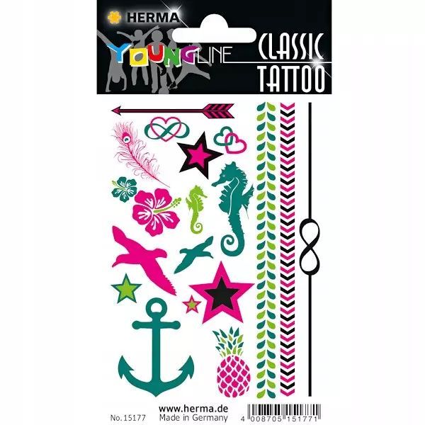 Tatuaże - Ocean. Herma