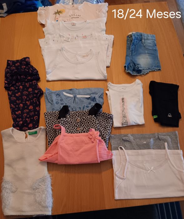 Lote roupa menina 18/24