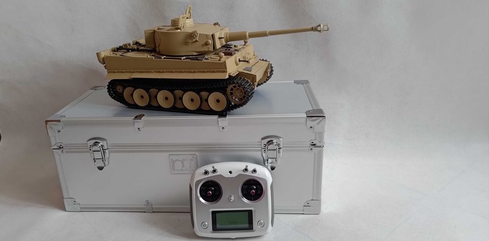 Model czołgu Tiger I skala 1:16 RTR metalowy, MATO nowy.