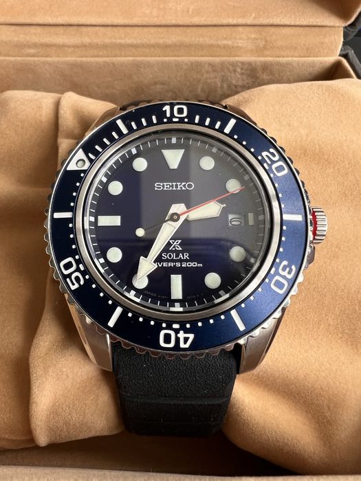 Seiko SNE593P1 – Relógio Solar Diver