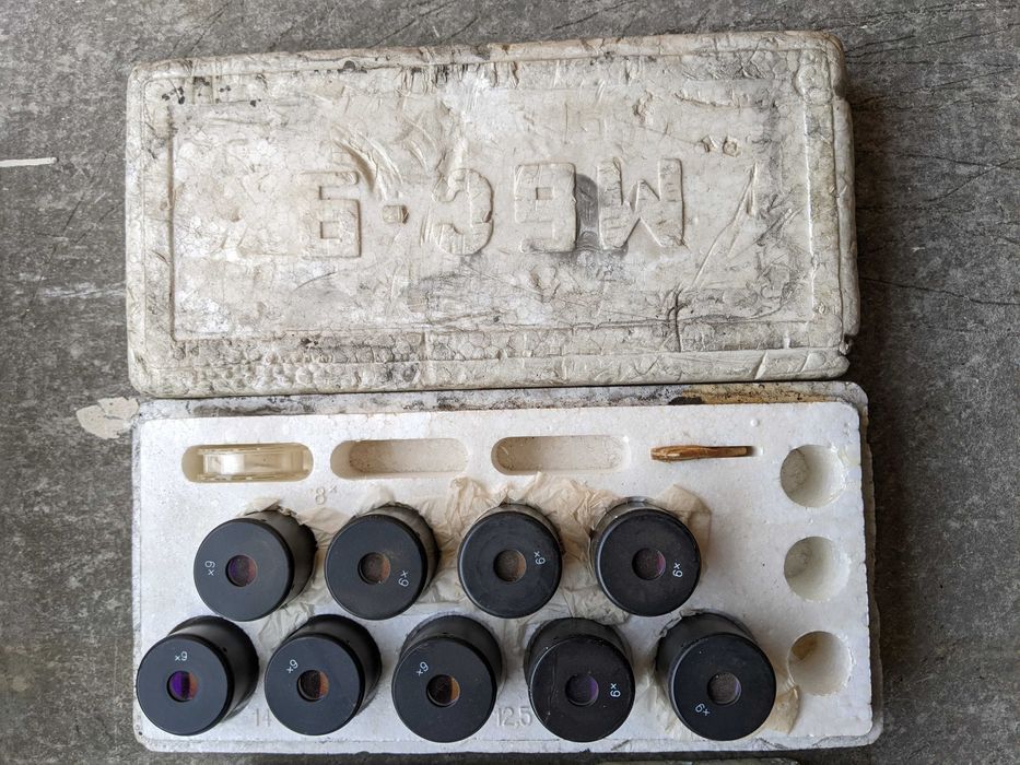 Комплектуючі до мікроскопів МБС-1, МБС-9, МЕТАМ Р-1, ММУ - 3У4.2