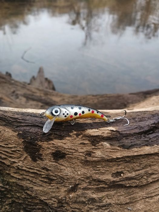 Woblery Pstrągowe 5cm 2.5g LUKI LURES Kotwice BKK