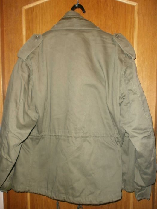 Куртка М65 Alpha Industries с лайнером, олива, р.XL, наш 56. ПОГ-73 см