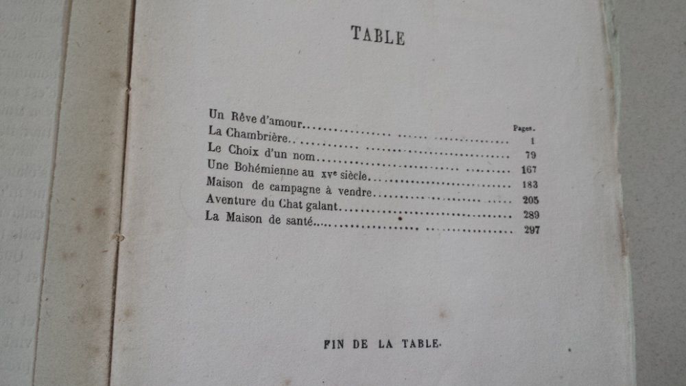 Rêve d'amour de Frédéric Soulier de 1859